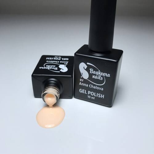 BN-58, Бежево-персиковый Гель-лак BAGHEERA NAILS